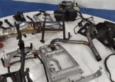 diverse gebrauchte Ersatzteile für Motorrad