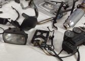 diverse gebrauchte Ersatzteile für Motorrad